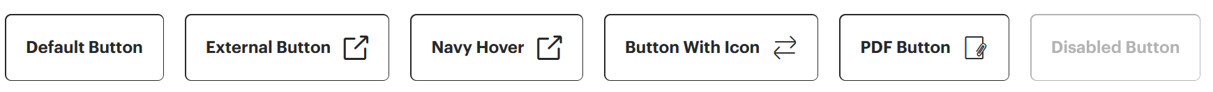 Outline Style Buttons