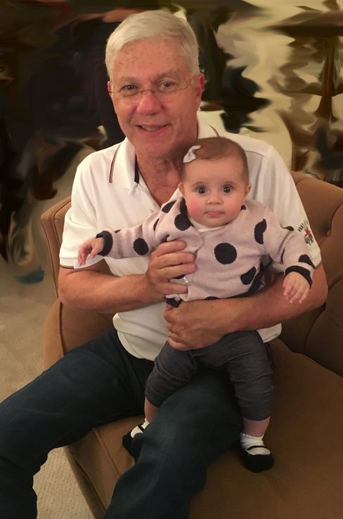 Profile of Allan Detsky with Granddaughter Blair