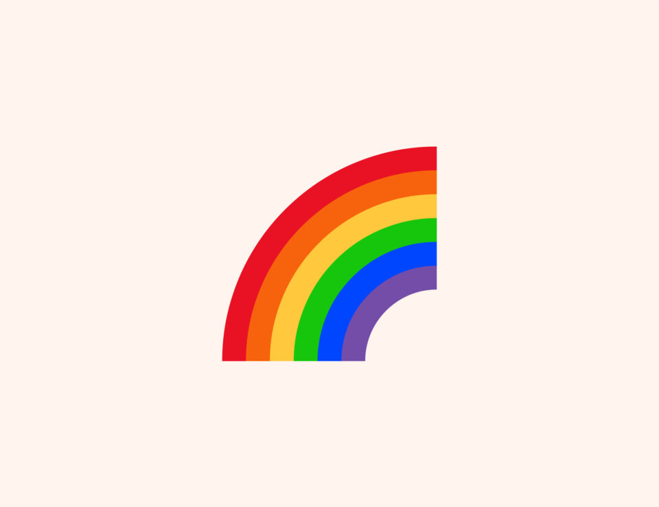 Illustration of rainbow