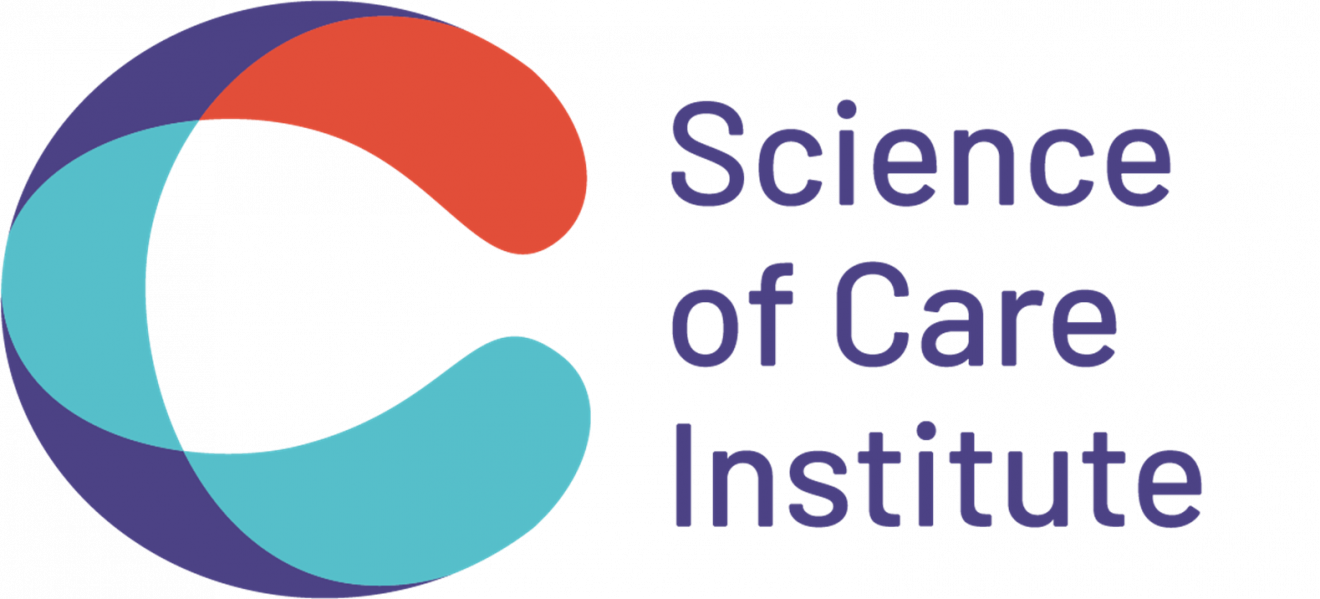 A logo including a graphic letter 'c' with text that says 'Science of Care Institute'.