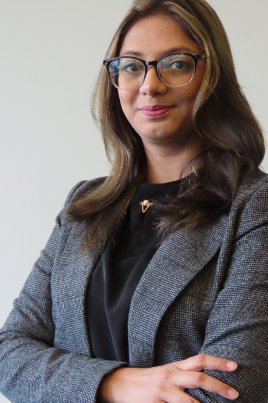 A headshot of Maryam Pyar Ali Lakhdir, a member of the 2025-26 vanier scholars.